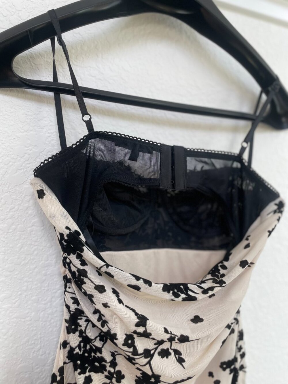 Bra Top Mesh Long Dress - Picture 4 of 7